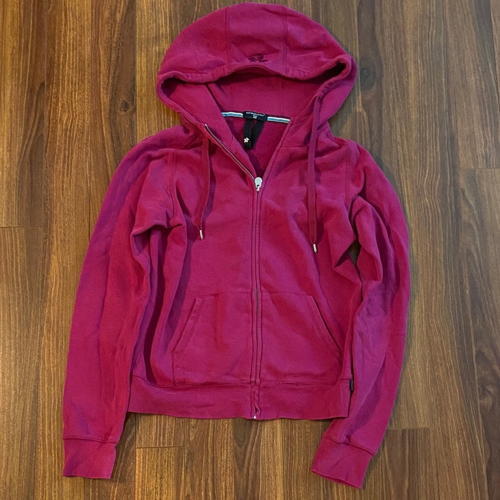 Tuff Athletics Women's Pink Zip-Up Hoodie